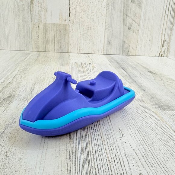 Bluey Jet Ski Watercraft Beach Pool Water Sea Doo Boat Dark Blue Figure NEW - Picture 1 of 6